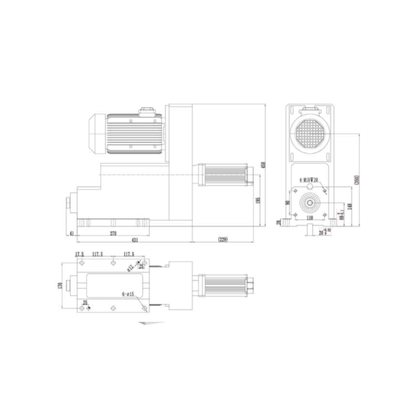 High Precision CNC Power Head